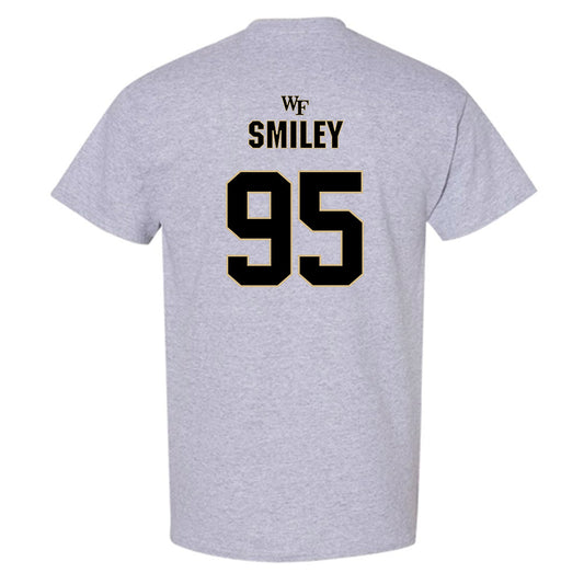 Wake Forest - NCAA Football : Brandon Smiley - Fashion Shersey T-Shirt-0