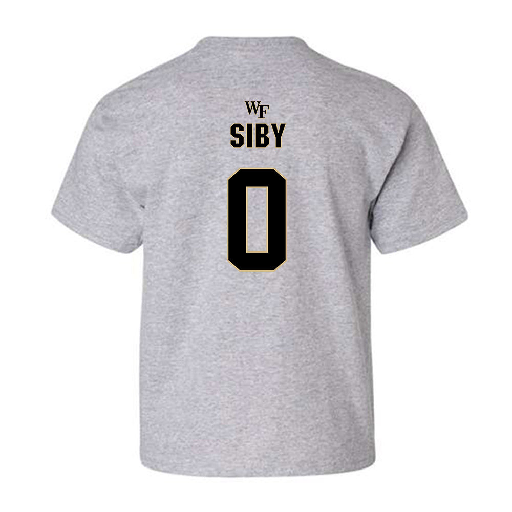 Wake Forest - NCAA Football : Mahamadou Siby - Fashion Shersey Youth T-Shirt-1