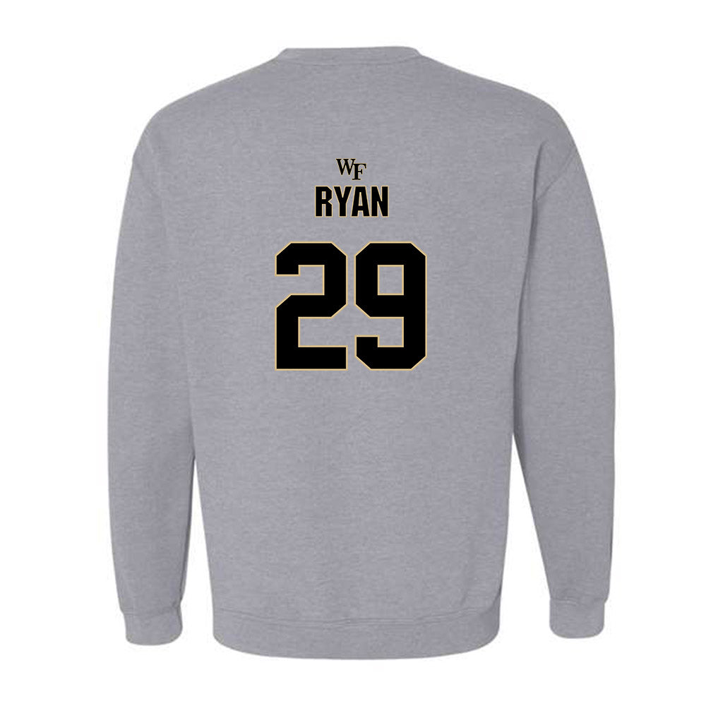 Wake Forest - NCAA Football : Jake Ryan - Fashion Shersey Crewneck Sweatshirt-1