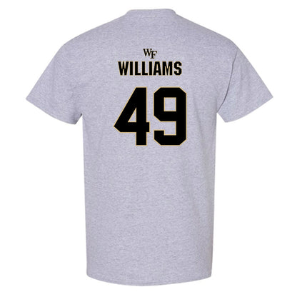Wake Forest - NCAA Football : Eric Williams - Fashion Shersey T-Shirt-1