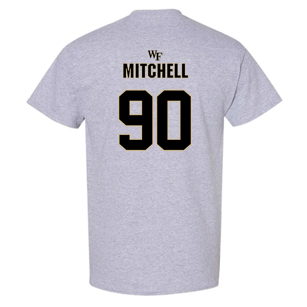 Wake Forest - NCAA Football : Sydir Mitchell - Fashion Shersey T-Shirt-1