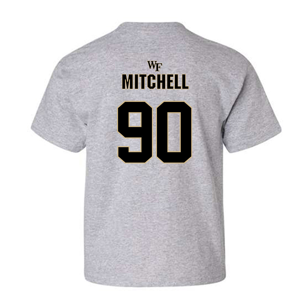 Wake Forest - NCAA Football : Sydir Mitchell - Fashion Shersey Youth T-Shirt-1