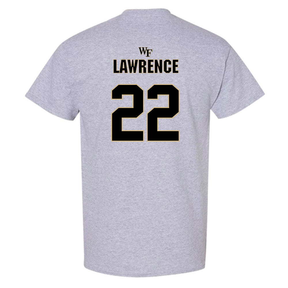 Wake Forest - NCAA Football : Deuce Lawrence - Fashion Shersey T-Shirt-1