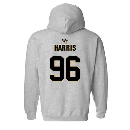 Wake Forest - NCAA Football : Christian Harris - Fashion Shersey Hooded Sweatshirt-1