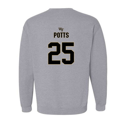 Wake Forest - NCAA Football : Eli Potts - Fashion Shersey Crewneck Sweatshirt-1