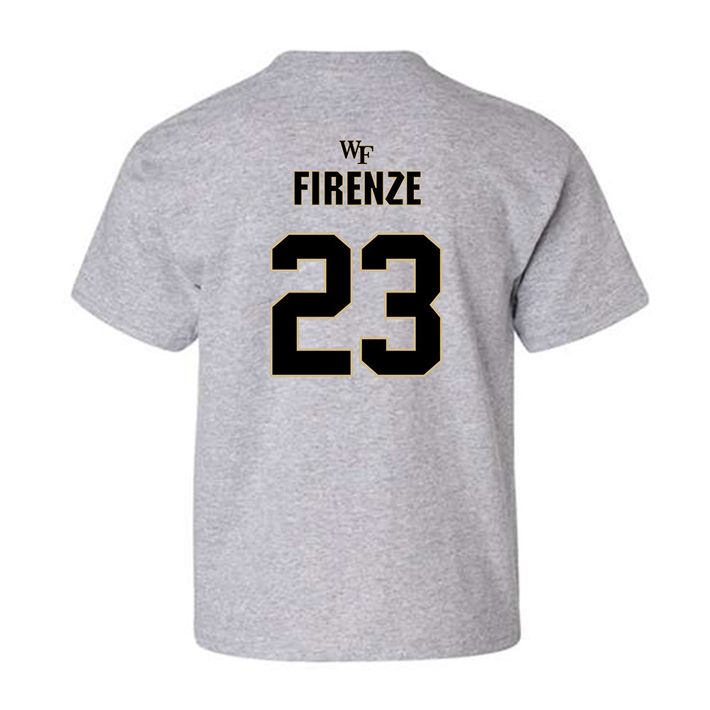 Wake Forest - NCAA Football : Vincent Firenze - Fashion Shersey Youth T-Shirt-1