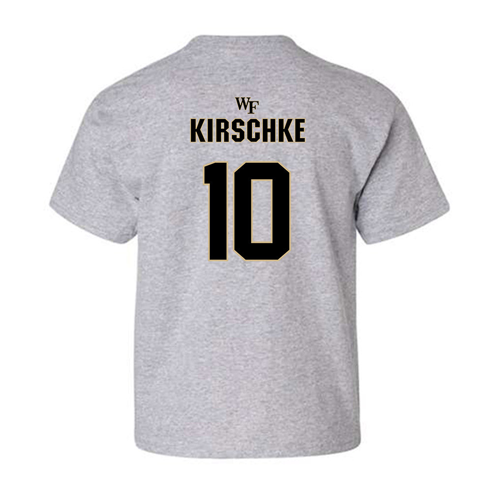 Wake Forest - NCAA Football : Gabe Kirschke - Fashion Shersey Youth T-Shirt-1