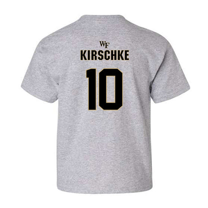Wake Forest - NCAA Football : Gabe Kirschke - Fashion Shersey Youth T-Shirt-1