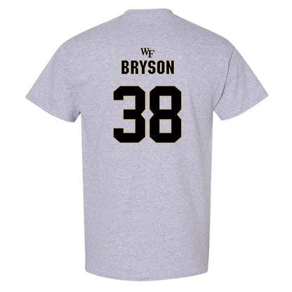 Wake Forest - NCAA Football : Walker Bryson - Fashion Shersey T-Shirt-1