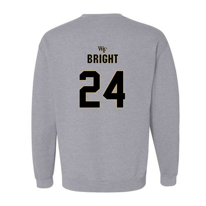 Wake Forest - NCAA Football : Micah Bright - Fashion Shersey Crewneck Sweatshirt-1