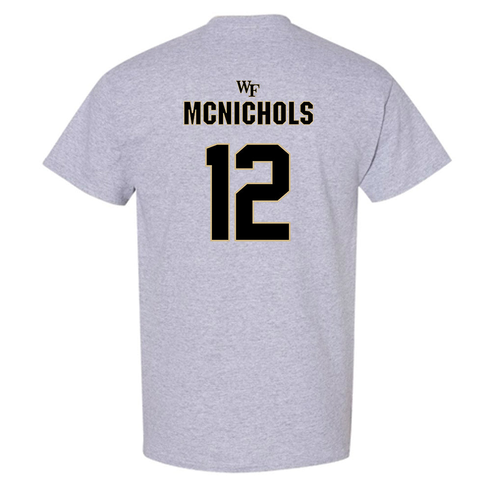Wake Forest - NCAA Football : Tylan McNichols - Fashion Shersey T-Shirt-1