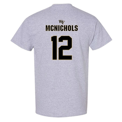 Wake Forest - NCAA Football : Tylan McNichols - Fashion Shersey T-Shirt-1