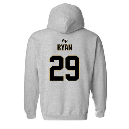 Wake Forest - NCAA Football : Jake Ryan - Fashion Shersey Hooded Sweatshirt-1