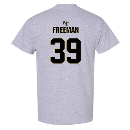 Wake Forest - NCAA Football : Wyatt Freeman - Fashion Shersey T-Shirt-1