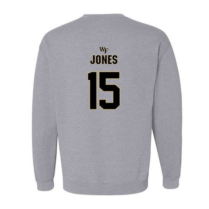 Wake Forest - NCAA Football : Gannon Jones - Fashion Shersey Crewneck Sweatshirt-1