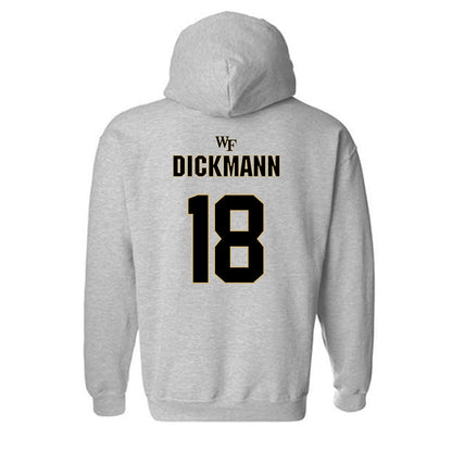 Wake Forest - NCAA Football : Drayden Dickmann - Fashion Shersey Hooded Sweatshirt-1