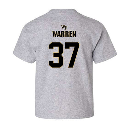 Wake Forest - NCAA Football : Larry Warren - Fashion Shersey Youth T-Shirt-1
