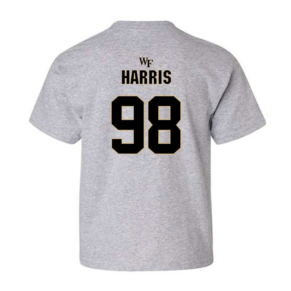 Wake Forest - NCAA Football : Christian Harris - Fashion Shersey Youth T-Shirt-1
