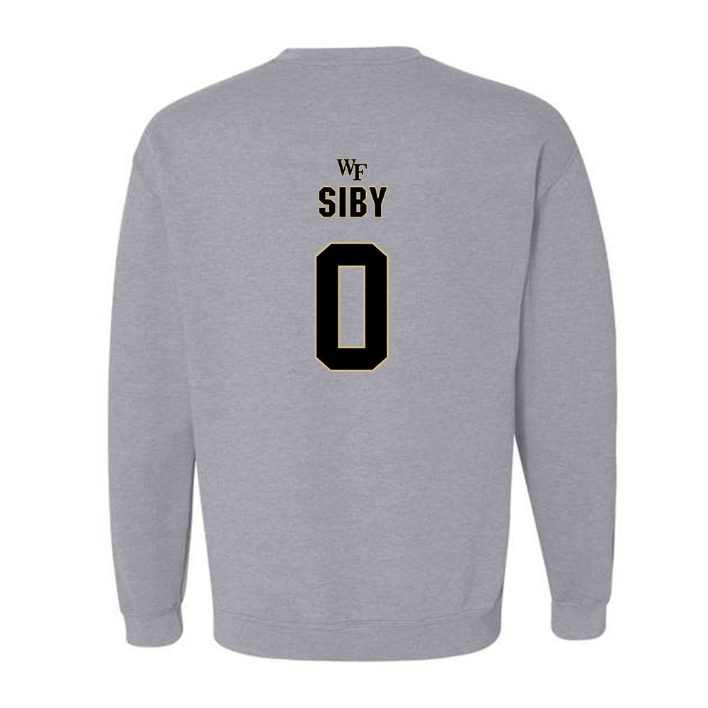 Wake Forest - NCAA Football : Mahamadou Siby - Fashion Shersey Crewneck Sweatshirt-1