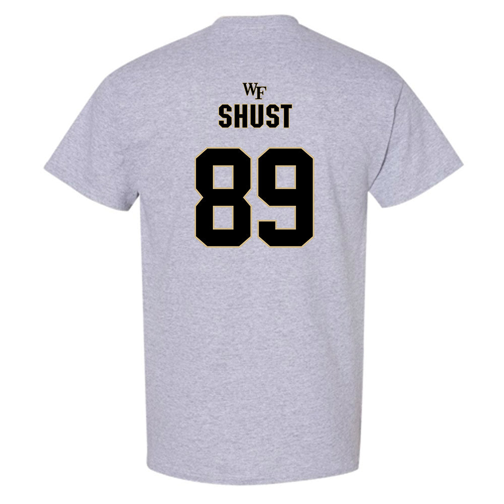 Wake Forest - NCAA Football : Brady Shust - Fashion Shersey T-Shirt-1