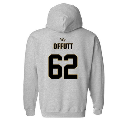 Wake Forest - NCAA Football : Jaishaun Offutt - Fashion Shersey Hooded Sweatshirt-1