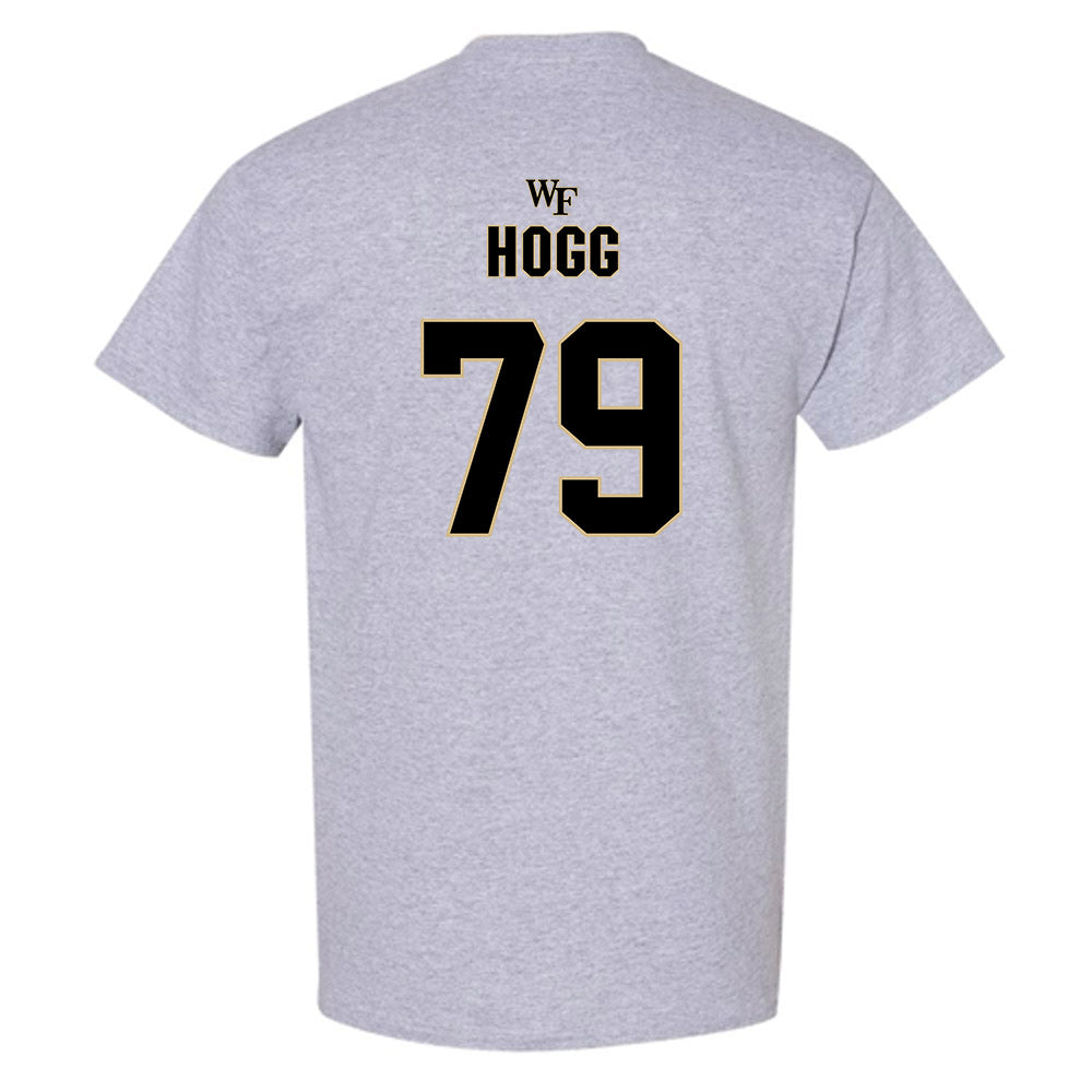 Wake Forest - NCAA Football : Langston Hogg - Fashion Shersey T-Shirt-1