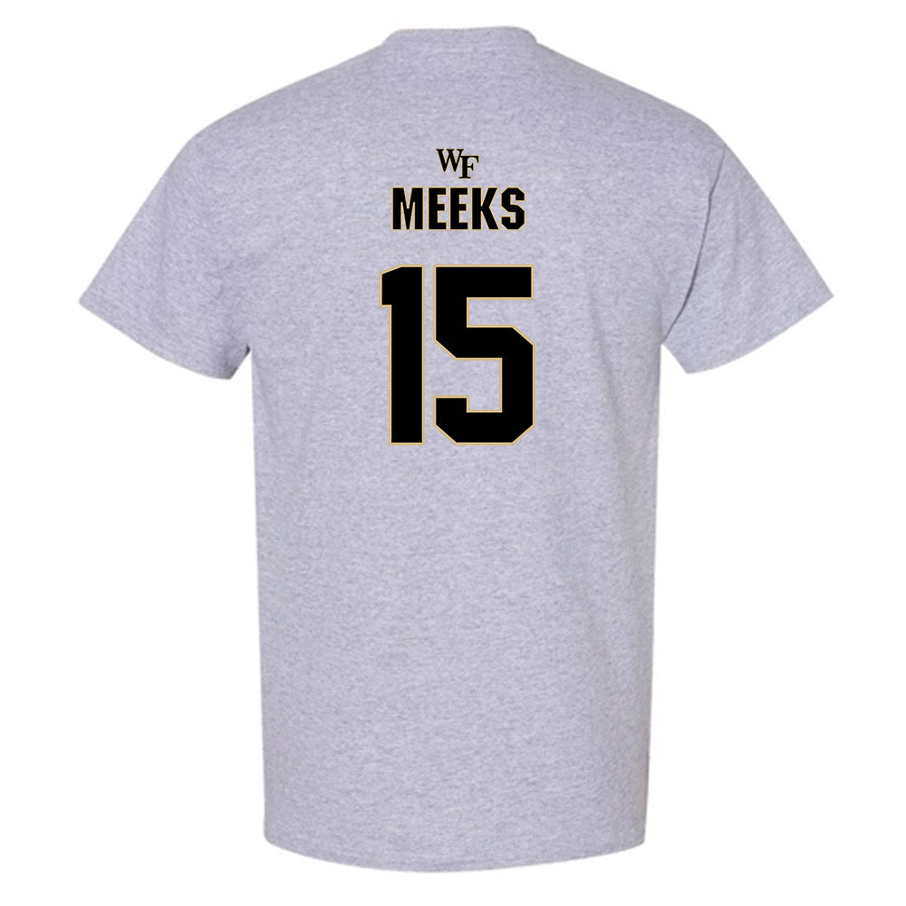 Wake Forest - NCAA Football : Antonio Meeks - Fashion Shersey T-Shirt-1