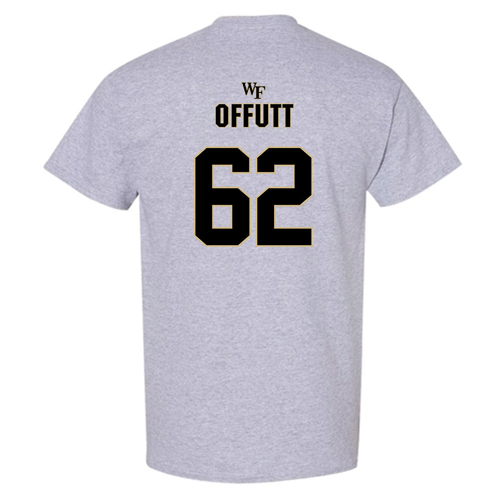 Wake Forest - NCAA Football : Jaishaun Offutt - Fashion Shersey T-Shirt-1