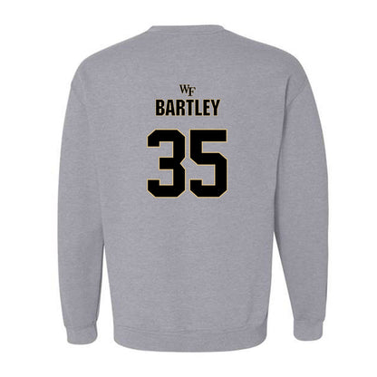Wake Forest - NCAA Football : Koredell Bartley - Fashion Shersey Crewneck Sweatshirt-1