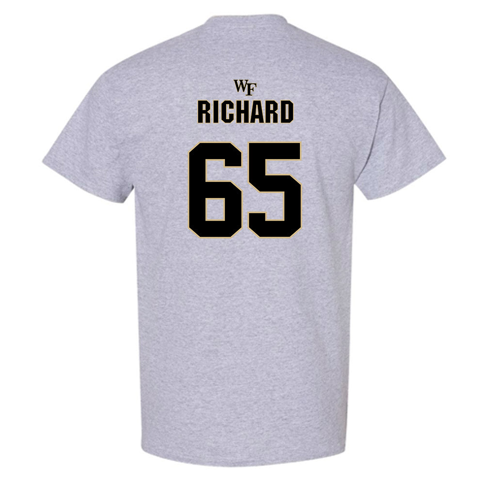Wake Forest - NCAA Football : Clinton Richard - Fashion Shersey T-Shirt-1