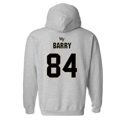 Wake Forest - NCAA Football : Dominick Barry - Fashion Shersey Hooded Sweatshirt-1