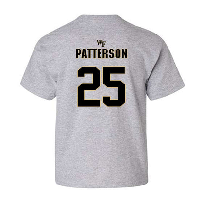Wake Forest - NCAA Football : Josh Patterson - Fashion Shersey Youth T-Shirt-1