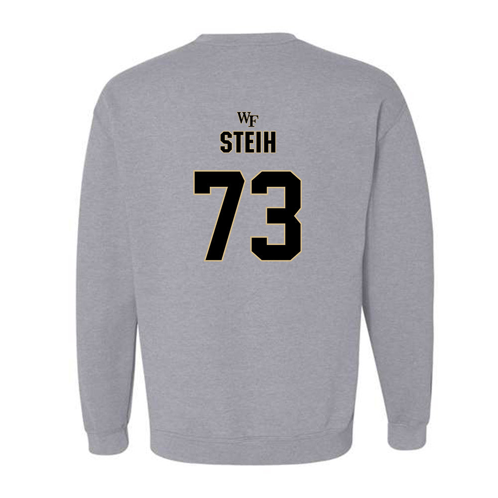 Wake Forest - NCAA Football : George Steih - Fashion Shersey Crewneck Sweatshirt-1