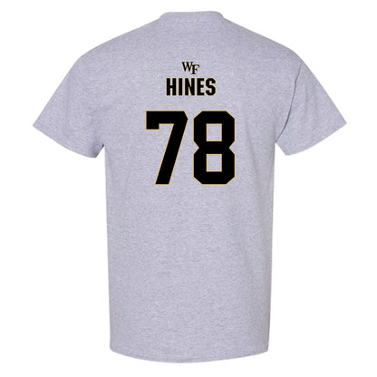 Wake Forest - NCAA Football : Jack Hines - Fashion Shersey T-Shirt-1