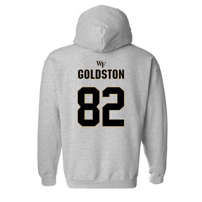 Wake Forest - NCAA Football : Devin Goldston - Fashion Shersey Hooded Sweatshirt-1