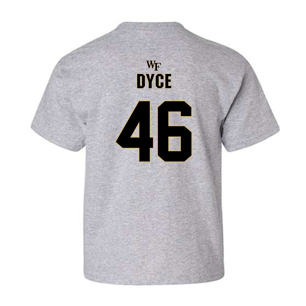 Wake Forest - NCAA Football : Deuce Dyce - Fashion Shersey Youth T-Shirt-1