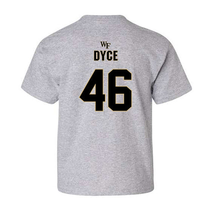 Wake Forest - NCAA Football : Deuce Dyce - Fashion Shersey Youth T-Shirt-1