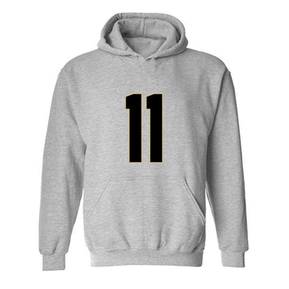 Wake Forest - NCAA Football : Langston Hardy - Fashion Shersey Hooded Sweatshirt-0