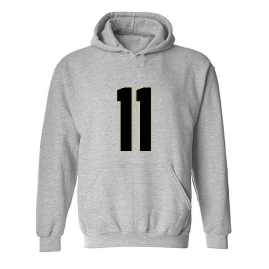 Wake Forest - NCAA Football : Langston Hardy - Fashion Shersey Hooded Sweatshirt-0