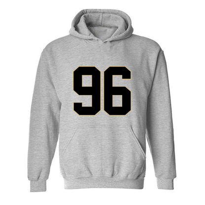 Wake Forest - NCAA Football : Cooper Long - Fashion Shersey Hooded Sweatshirt-0