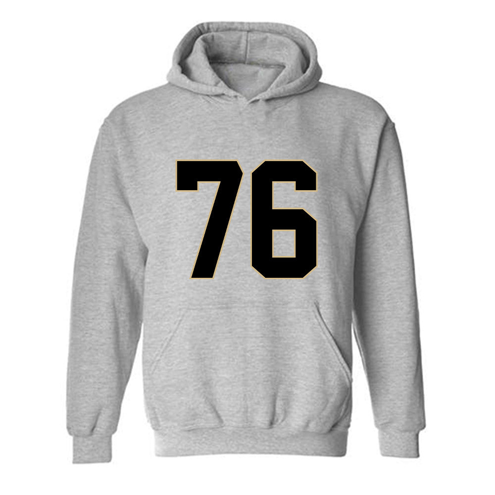 Wake Forest - NCAA Football : Fletcher Turk - Fashion Shersey Hooded Sweatshirt-0
