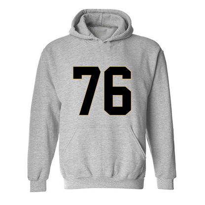 Wake Forest - NCAA Football : Fletcher Turk - Fashion Shersey Hooded Sweatshirt-0