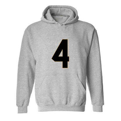 Wake Forest - NCAA Football : Ty Clark III - Fashion Shersey Hooded Sweatshirt-0