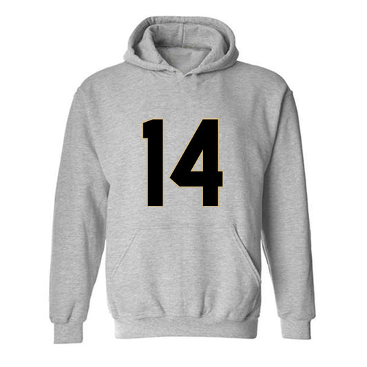 Wake Forest - NCAA Football : Tyler Walton - Fashion Shersey Hooded Sweatshirt-0
