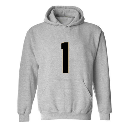 Wake Forest - NCAA Football : Kahnen Daniels - Fashion Shersey Hooded Sweatshirt-0