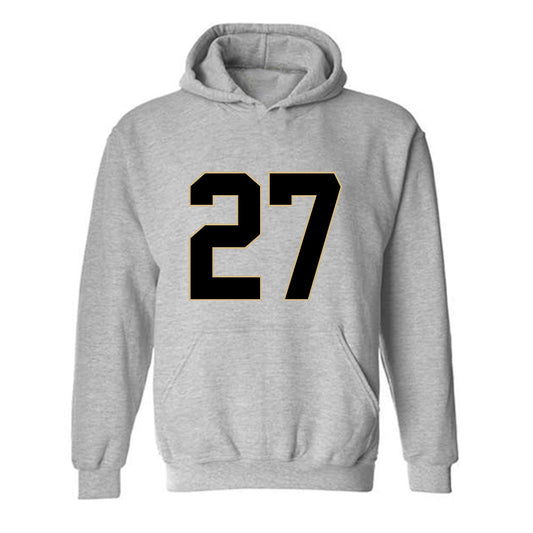 Wake Forest - NCAA Football : Ryan Henley - Fashion Shersey Hooded Sweatshirt-0