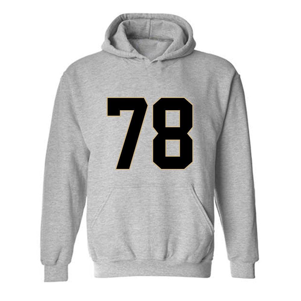 Wake Forest - NCAA Football : Jack Hines - Fashion Shersey Hooded Sweatshirt-0