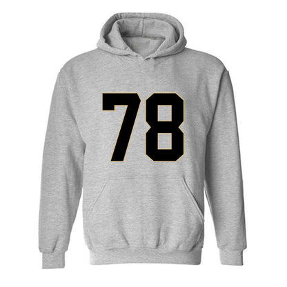 Wake Forest - NCAA Football : Jack Hines - Fashion Shersey Hooded Sweatshirt-0
