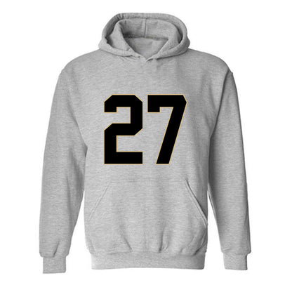 Wake Forest - NCAA Football : Ryan Henley - Fashion Shersey Hooded Sweatshirt-0