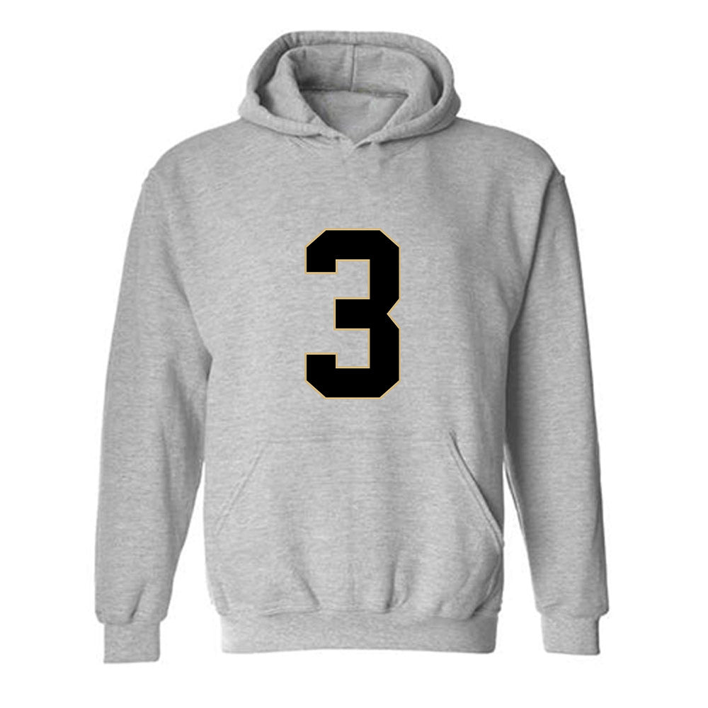 Wake Forest - NCAA Football : Bernard Causey - Fashion Shersey Hooded Sweatshirt-0